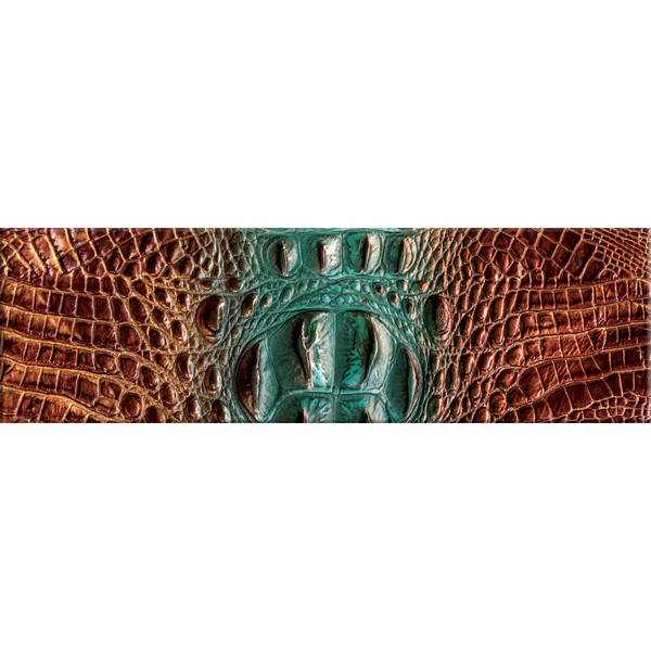 665-151015.SLC.jpg Turquoise and Brown ITA Hornback Strip 3 1/2 Image